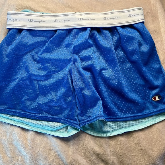 Champion Shorts Champion Royal Blue Athletic Shorts Poshmark